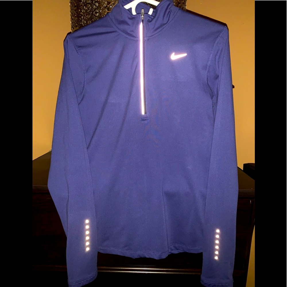 Nike Running Zipper Shirt-Dry Fit
